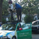 Illustration for article titled Confused Google Street View Driver Ignores Street Signs, Crashes